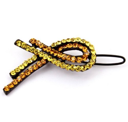 Sparkly two tone - sparkly, yellow