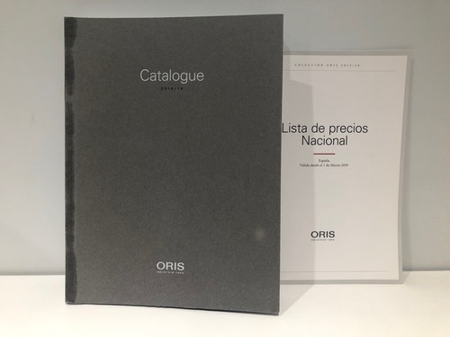 Oris catalogue général 2018 - catalogue,