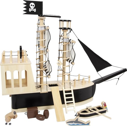 Petit bateau pirate pied pour - pirate,