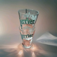 LOT DE 2 VERRES PERRIER