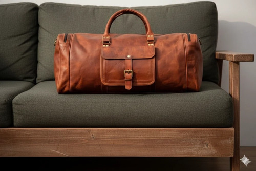 Sac cuir duffel parfait - duffel, en