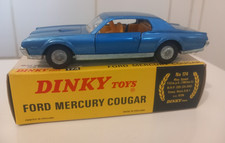 DINKY TOYS FORD MERCURY COUGAR + BOITE D'ORIGINE N°174 MADE IN ENGLAND MECCANO