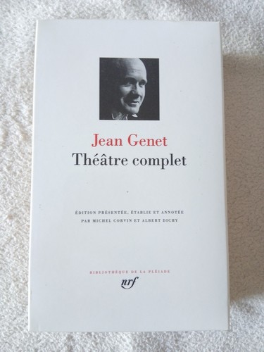 Pleiade jean genet theatre - genet,