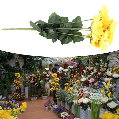 Faux tournesol bouquet - faux,