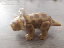 Playmobil Dinosaure Triceratops Bébé Marron Clair