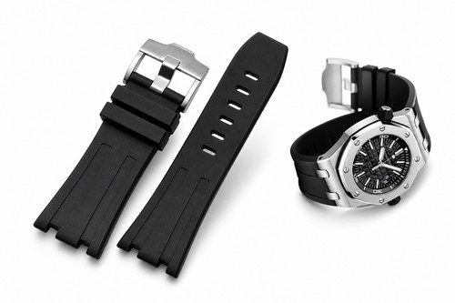 Luxury rubber watch strap - luxury,