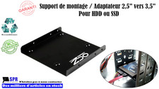 Caddy Support Rack Adaptateur OCZ pour HDD et SSD 2.5" to 3.5" haute qualité