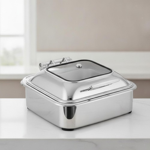 Chafing dish avec couvercle - dish,