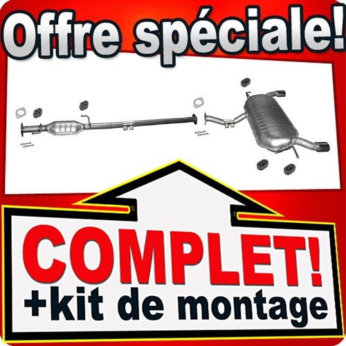 Système échappement pour - système,