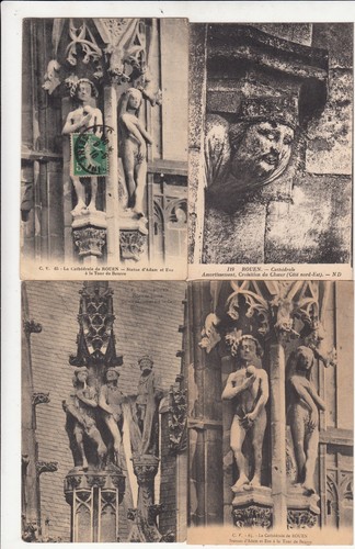 Lot cartes postales - lot, 4