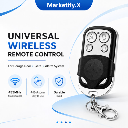 Telecommande portail garage - telecommande,