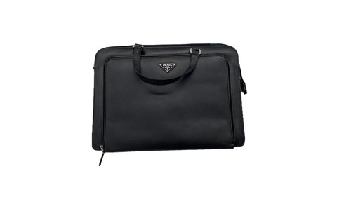 Porte documents prada cuir - porte-documents, en