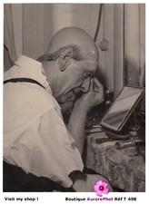 GROCK, CÉLÈBRE CLOWN SUISSE, CIRQUE, CIRCUS, SPECTACLE à AMIENS 1949 -T498