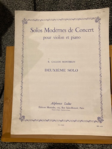 Gallois montbrun deuxième - r.,