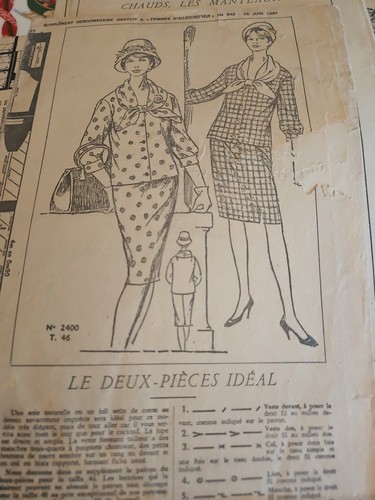 Patron ancien mode femmes - mode,
