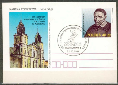 Pologne entier postal
