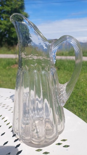 Pichet normand verre moulé - pichet,
