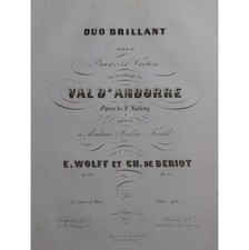 WOLFF E. DE BÉRIOT Ch. Duo