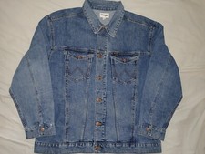 Veste Jean Wrangler Anti Fit Mottled Blue XL