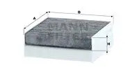 Filtre habitacle derrière - d'habitacle,