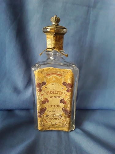 Flacon ancien verre - ancien,