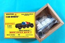 Car-Horse Mon Ptit kit Panhard EBR obsèques du G. de Gaulle style Dinky Cij JRD