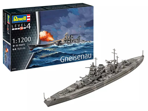 Revell cuirassé gneisenau - revell,