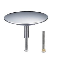 Bouchon De Baignoire Ø 72 mm Bouchon Baignoire avec Vis Réglable Clapet De La...