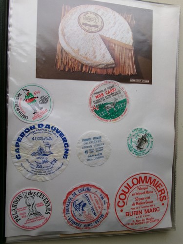 Etiquettes fromage france - etiquettes,