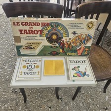 Coffret rare Le Grand Jeu du Tarot – Oswald Wirth – Édition Tchou 1966 – Complet