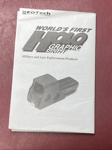 Eotech world first - eotech, world's