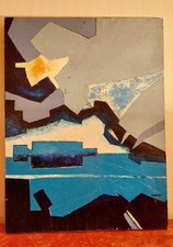 TABLEAU ABSTRAIT HUILE SUR