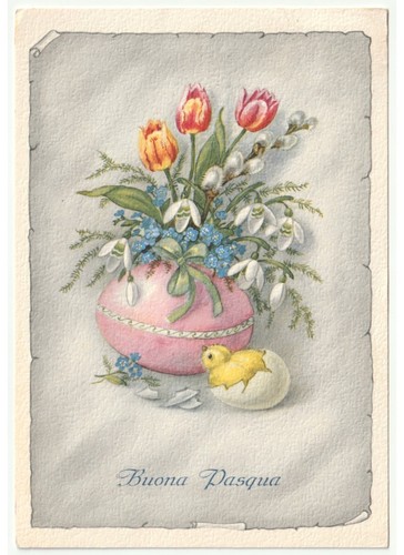 1961 carte postale - carte, vintage