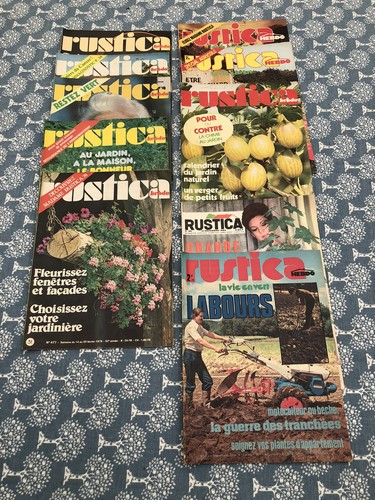 Lot magazines rustica - de,