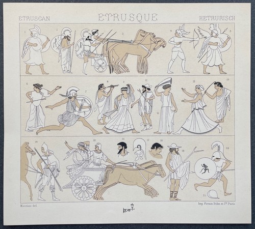 Costume historique étrusque - costume,