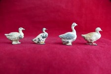 Animaux de la ferme oies- Figurine animaux en plomb creux Britains BF ou autres
