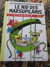 Le nid des marsupilamis. Spirou et Fantasio l'intégrale VO grand format (c neuf)