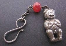 Chine rare amulette en argent