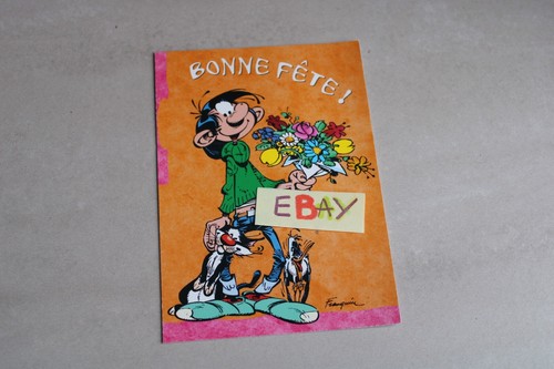 Carte postale gaston - carte,