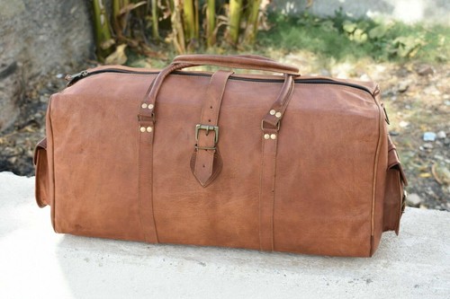 Sac cuir chèvre vintage - chèvre,
