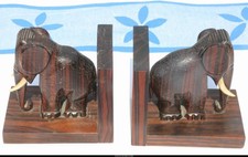 Serre-livres à décor