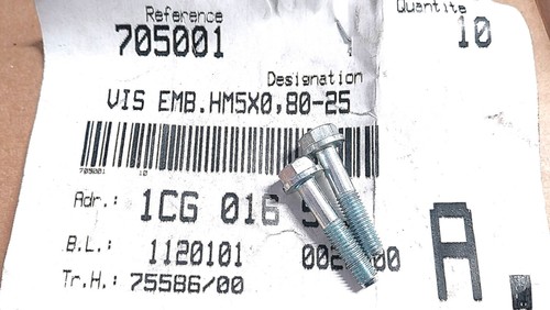 Vis fixation m5x0 80x25 - vis, m5x0,80x25