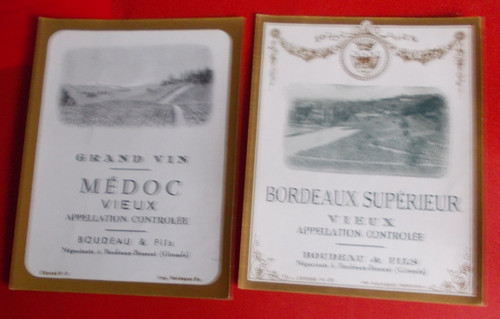 Anciennes étiquettes - ,