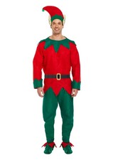 Costume De Lutin Pour Adultes Hommes Déguisement De Noël Aide De Santa