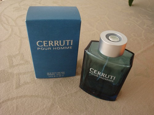 Flacon eau toilette cerruti - flacon,