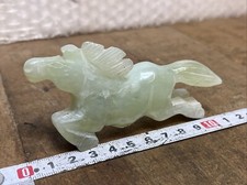 Jade Ancien Cheval Sculpter À
