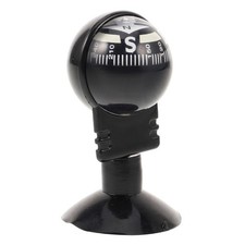  Boussole de voiture à ventouse avec boule de guidage rotative Boussole à