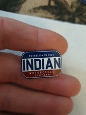 PIN'S BROCHE BADGE MOTO INDIAN