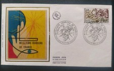 Enveloppe Premier Jour Timbre Meilleur Ouvrier De France N° 1952 Obl Paris 1977