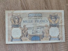 BILLET 1000 FRANCS CERES ET